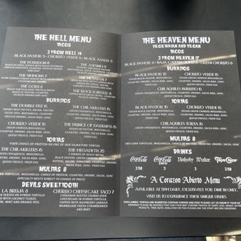 Evil Cooks - Menu - Mexican Near Me - Los Angeles, California Evil Cooks - Menu - Mexican Near Me - Los Angeles, California