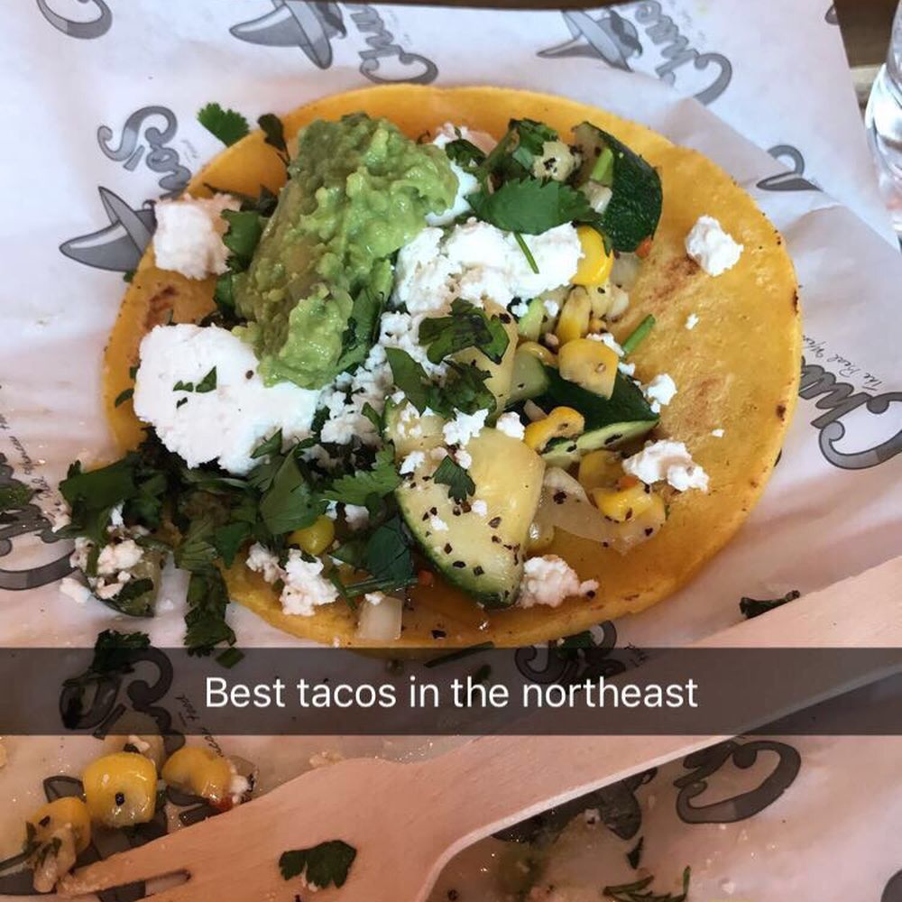 Vegetarian tacos