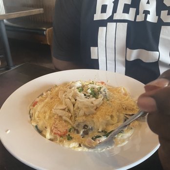 Chason's - Seafood pasta topped with crab - Seafood Near Me - Elk Grove, California
