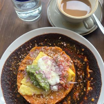 Anepalco - Chilaquiles with coffee - Mexican Near Me - Orange, California