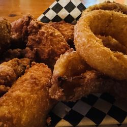 Wings and Onion Rings