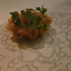 Vollmers - Carrots tart, it's like imitation sashimi