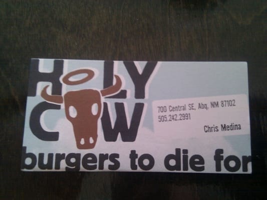 Holy Cow Burger by null