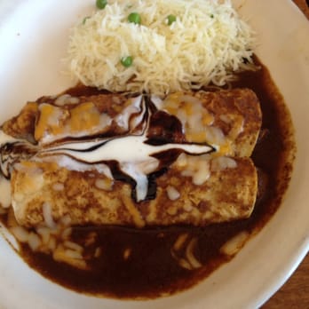 Avatar's Restaurant - Chicken pumpkin enchiladas - get this!! - Indian Near Me - Sausalito, California