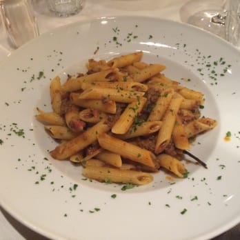 Trattoria 4 Leoni - Penne ragu - great flavor! - Italian Near Me - Florence, FI