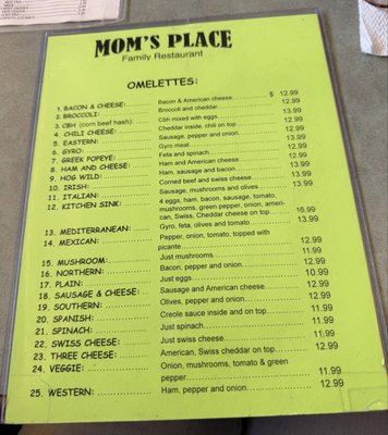 Menu photo 4 Mom's Place Tampa, FL Menu photo 4 Mom's Place Tampa, FL
