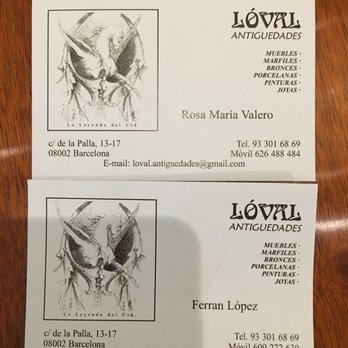 Lóval - Antiques Near Me - Barcelona, B Lóval - Antiques Near Me - Barcelona, B