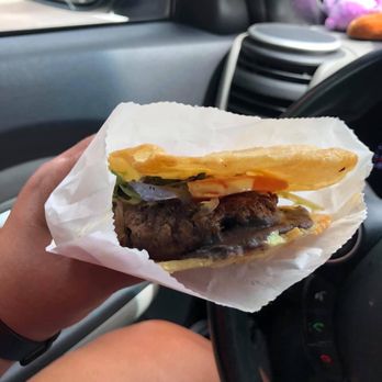 Foko - TLAYUGUEZA BURGER from FOKO run don't walk over to Logan Street Market for this tasty treat! - Breakfast & Brunch Near Me - Louisville, Kentucky