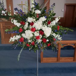 The Personal Touch Florist - Military family spray