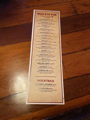 Menu photo 1 Pig's Eye Pub Hartford, CT Menu photo 1 Pig's Eye Pub Hartford, CT