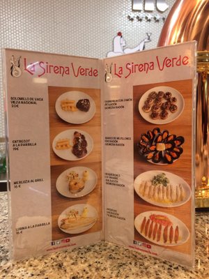 Menu photo 4 La Sirena Verde Madrid, M Menu photo 4 La Sirena Verde Madrid, M