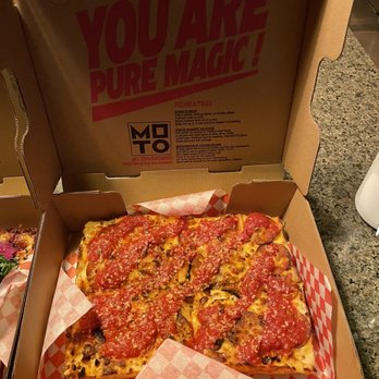 MOTO - Vegan pepperoni pizza - Pizza Near Me - Seattle, Washington