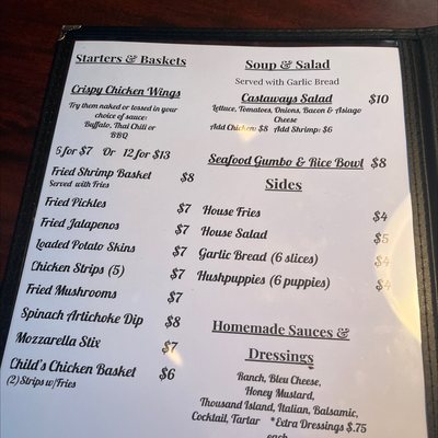 Menu photo 8 Castaways Bar & Grill Ocean Springs, MS Menu photo 8 Castaways Bar & Grill Ocean Springs, MS