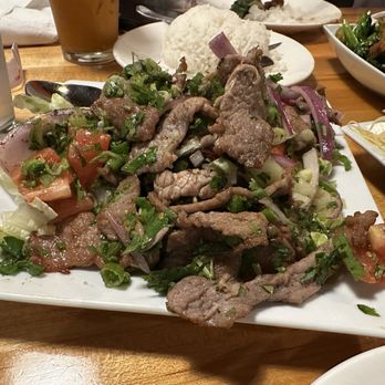 Mint Thai Kitchen - Grilled Beef Salad (Yum Neua) - Thai Near Me - Houston, Texas
