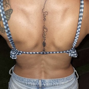 Jack & Diane's Tattoo - San Diego with a wave - Tattoo Near Me - Gulfport, Mississippi
