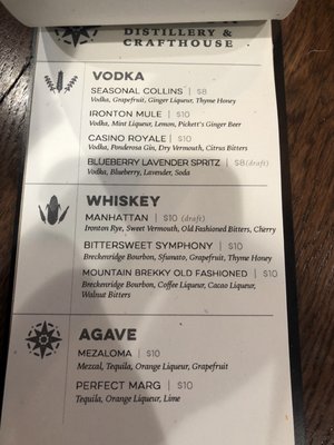 Menu photo 4 Ironton Distillery & Crafthouse Denver, CO Menu photo 4 Ironton Distillery & Crafthouse Denver, CO