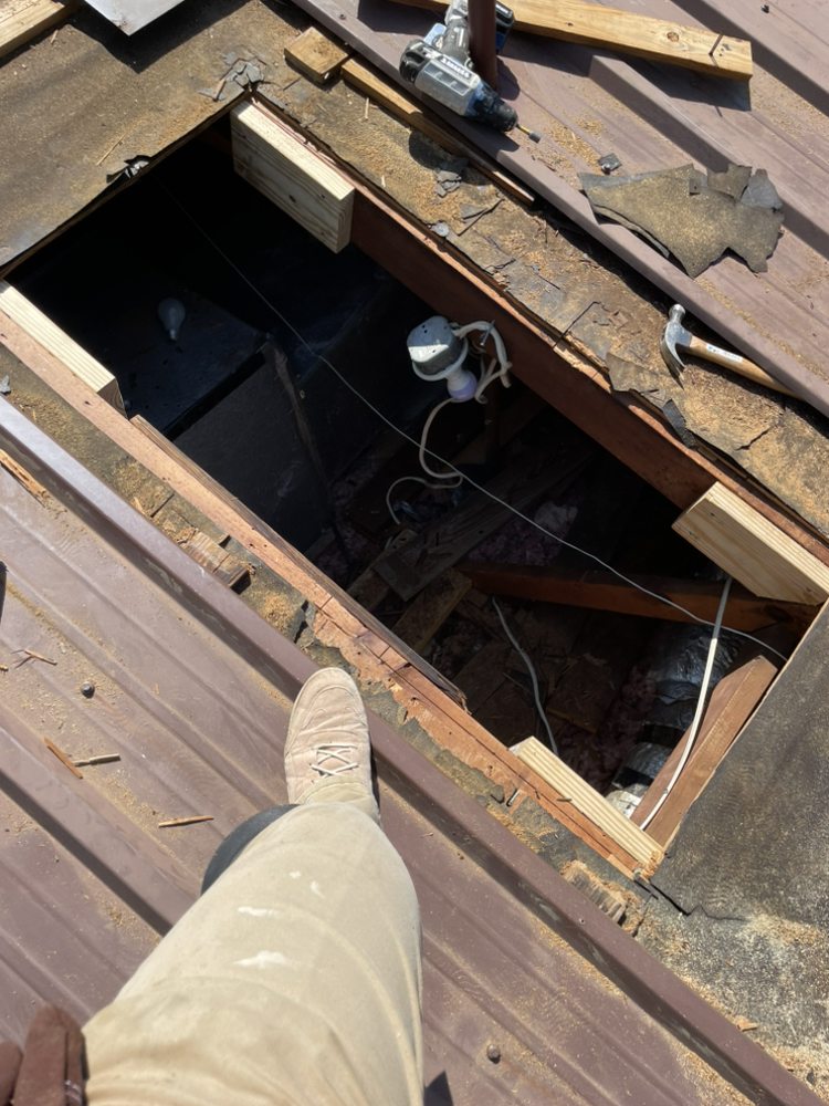 Slide of Leger’s Roofing and Construction