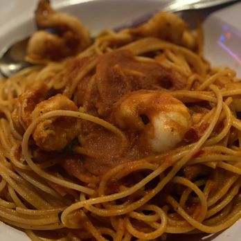 Mezza Luna Restaurant - Pasta con Gamberoni - Italian Near Me - Half Moon Bay, California Mezza Luna Restaurant - Pasta con Gamberoni - Italian Near Me - Half Moon Bay, California