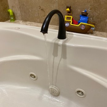 Anytime Home Services - This is after the repair of the leak, with the water valve fully open and the faucets turned off. - Plumbing Near Me - Gilbert, Arizona