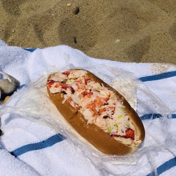 Menemsha Fish Market - Cold Lobster roll - Seafood Markets Near Me - Chilmark, Massachusetts