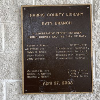 Katy Branch Library - Libraries Near Me - Katy, Texas