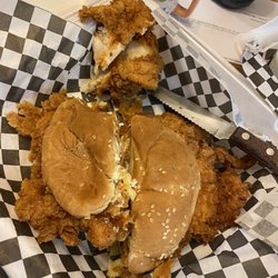 Dakotas Restaurant - Chicken fried chicken sandwich