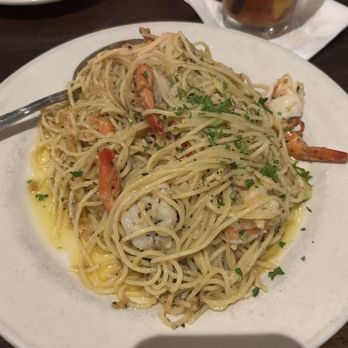 Campisi's Restaurant - Shrimp scampi, best dish on the table - Italian Near Me - Fort Worth, Texas