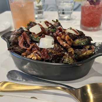 RoVino Restaurant + Bar - Crispy Brussels Sprouts - Italian Near Me - San Diego, California RoVino Restaurant + Bar - Crispy Brussels Sprouts - Italian Near Me - San Diego, California