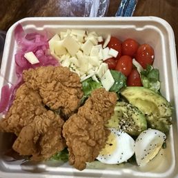 Santa Barbara Cobb sub crispy chicken Santa Barbara Cobb sub crispy chicken
