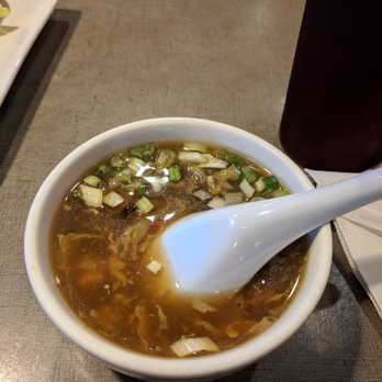 Little Tokyo - Hot and sour soup, meh. - Sushi Bars Near Me - Pasadena, Texas