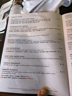 Menu photo 8 Cup Cafe Tucson, AZ
