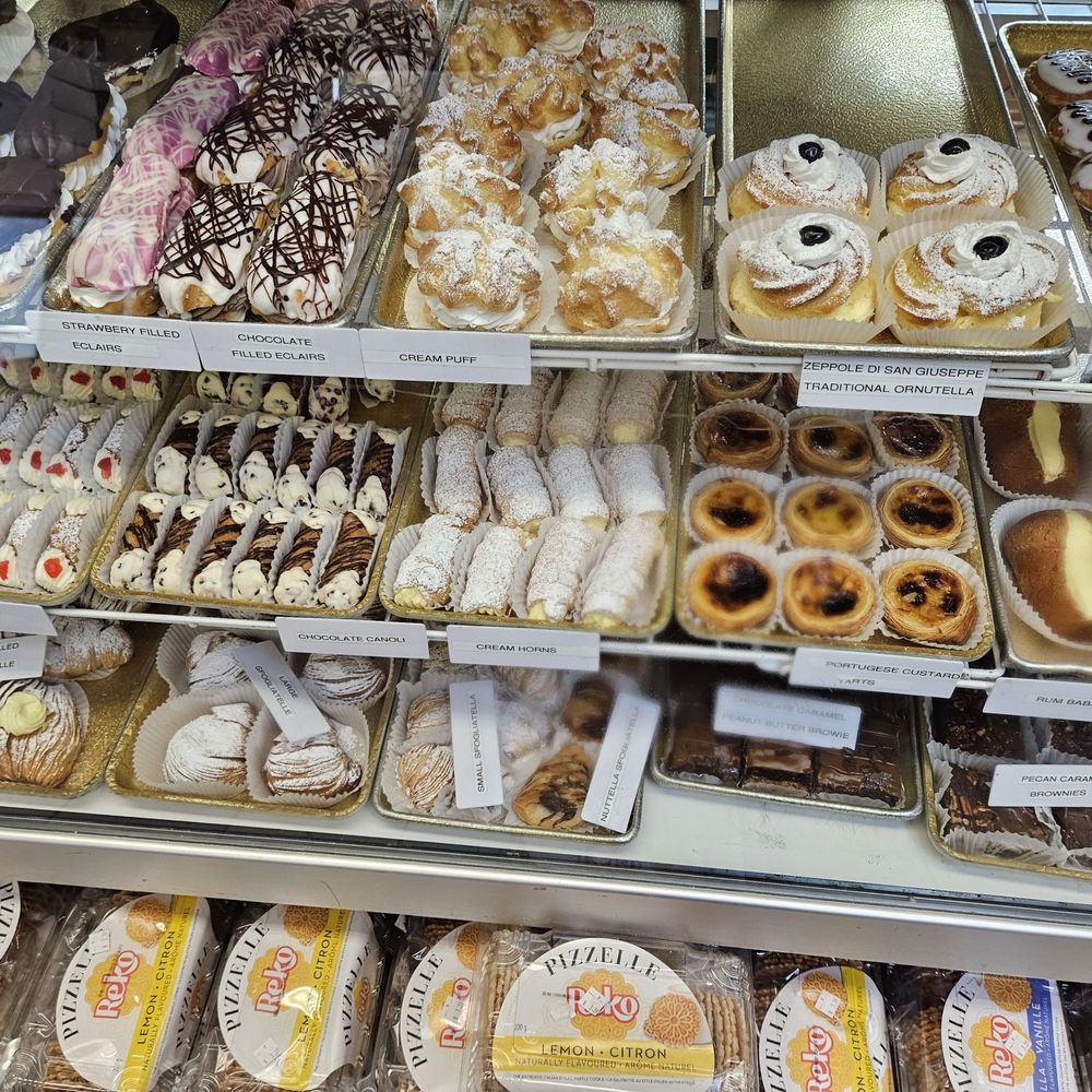 Portage Bakery - a variety of pastries on display - Delis Near Me - Niagara Falls, Ontario