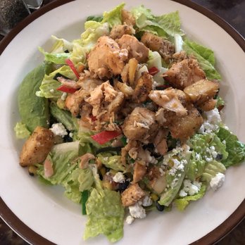 Cuvee - Cuvee Mixed Green Salad with Salmon - Salad Near Me - Los Angeles, California