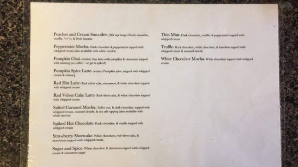 Menu photo 7 Main Brew Coffee Fort Walton Beach, FL Menu photo 7 Main Brew Coffee Fort Walton Beach, FL