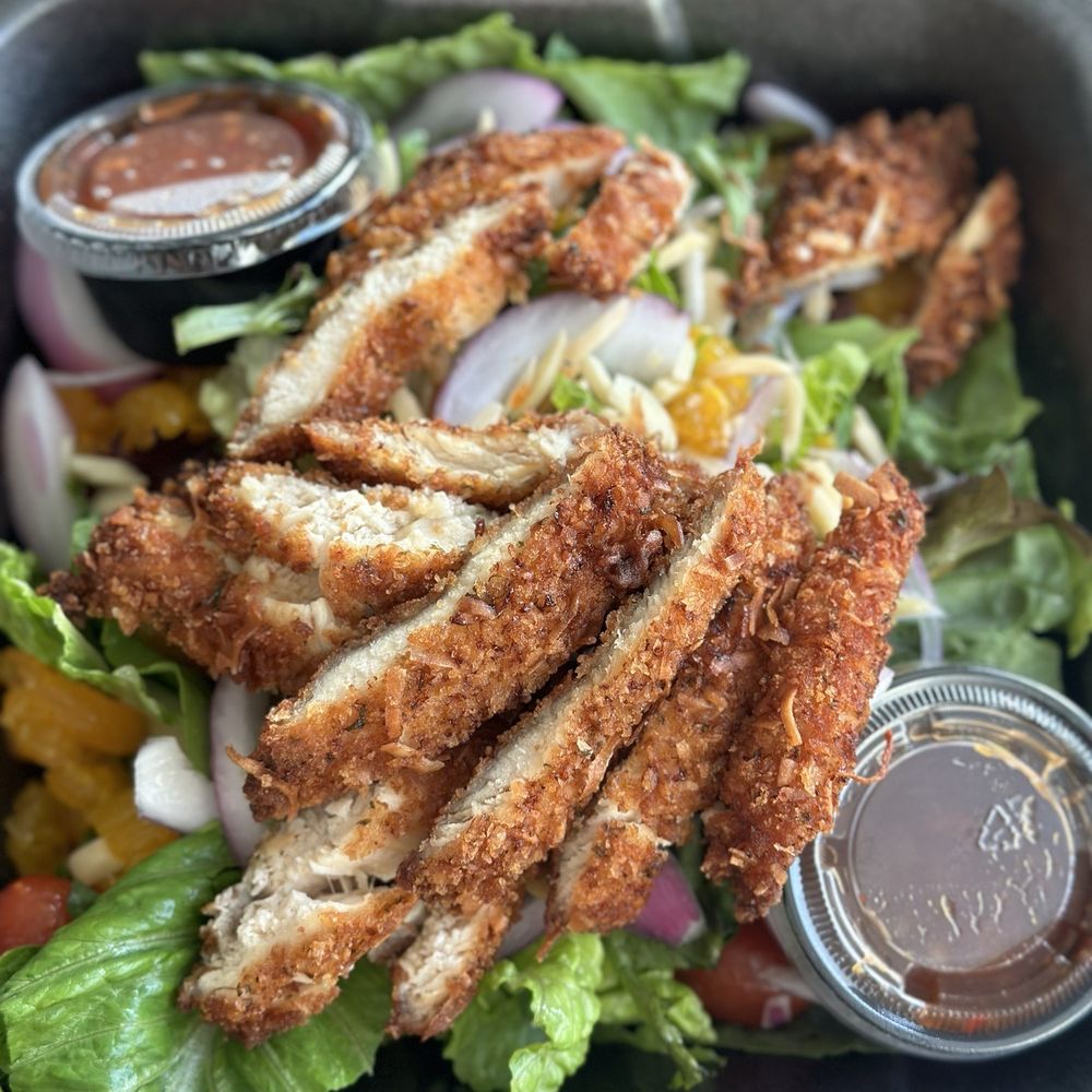 Jimi D'S - Coconut Chicken Salad - Italian Near Me - Omaha, Nebraska Jimi D'S - Coconut Chicken Salad - Italian Near Me - Omaha, Nebraska