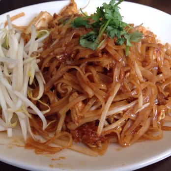Thai Square Restaurant - Chicken pad Thai! - Thai Near Me - Arlington, Virginia