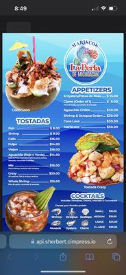 Menu photo 3 La Perla De Michoacan Vista, CA Menu photo 3 La Perla De Michoacan Vista, CA