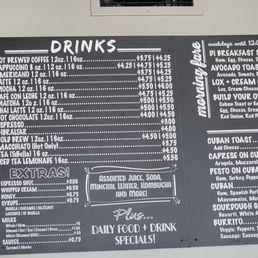 Drink menu. At some point I need to find out what some of this is! Drink menu. At some point I need to find out what some of this is!