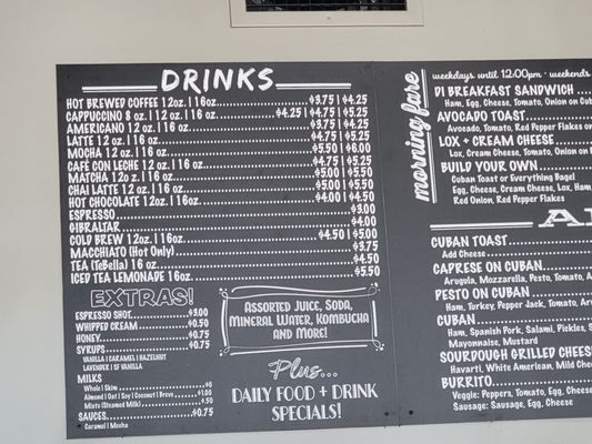 Menu photo 4 DI Coffee Bar Tampa, FL Menu photo 4 DI Coffee Bar Tampa, FL