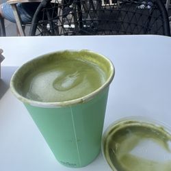 Café on Kohi - Its s very weak large Matcha latte. It might look green, but tastes more like hot milk. Yuk