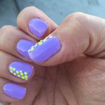 Palm Nails - Bad cuticles. Sloppy dots. - Nail Salons Near Me - La Quinta, California Palm Nails - Bad cuticles. Sloppy dots. - Nail Salons Near Me - La Quinta, California