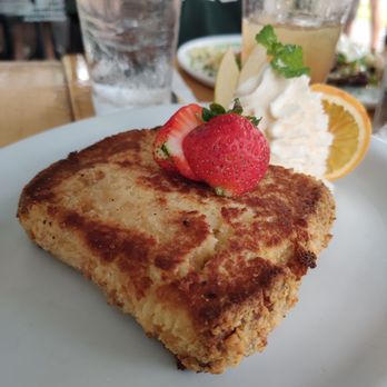 Over Easy - French Toast.. it was almost like butter mochi! - Breakfast & Brunch Near Me - Kailua, Hawaii Over Easy - French Toast.. it was almost like butter mochi! - Breakfast & Brunch Near Me - Kailua, Hawaii