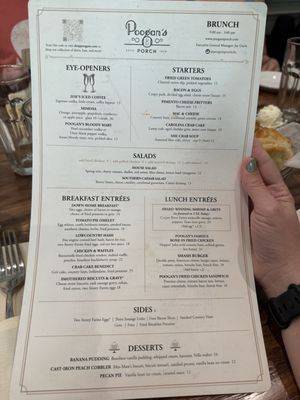 Menu photo 3 Poogan's Porch Charleston, SC Menu photo 3 Poogan's Porch Charleston, SC