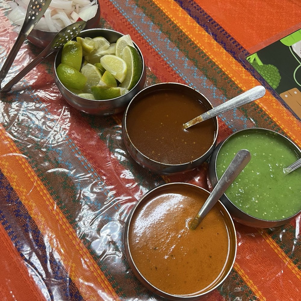 Asian Cuisine Express - Different salsas, lime, & pickled onions - Chinese Near Me - Chicago, Illinois Asian Cuisine Express - Different salsas, lime, & pickled onions - Chinese Near Me - Chicago, Illinois