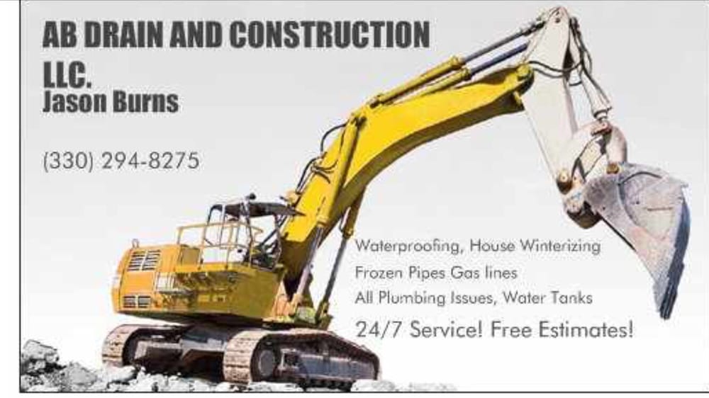 Slide of AB Drain and Construction