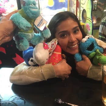 Big Al's Pizza - All the stuffed animals we won! - Pizza Near Me - Corona, California