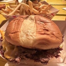Best smashed burger ever, ever!