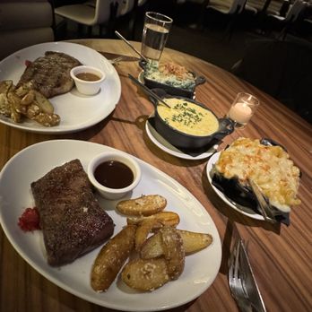 STK Steakhouse - Australian Wagyu Flat Iron 8oz, Ribeye 12oz, Mac & Cheese, Sweet Corn Pudding, Creamed Spinach - Steakhouses Near Me - Chicago, Illinois