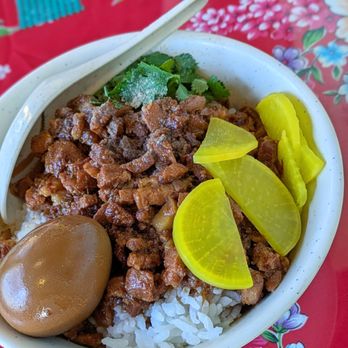 Java Cafe Taiwanese - Minced Pork Over Rice （滷肉飯） - Chinese Near Me - City of Industry, California