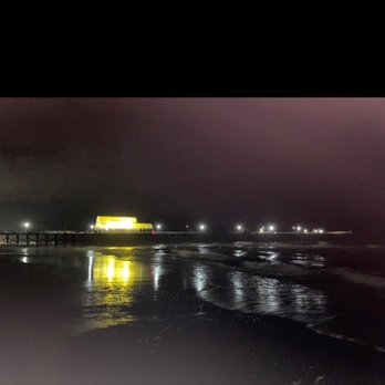Apache Family Campground & Pier - Pier at midnight - Campgrounds Near Me - Myrtle Beach, South Carolina
